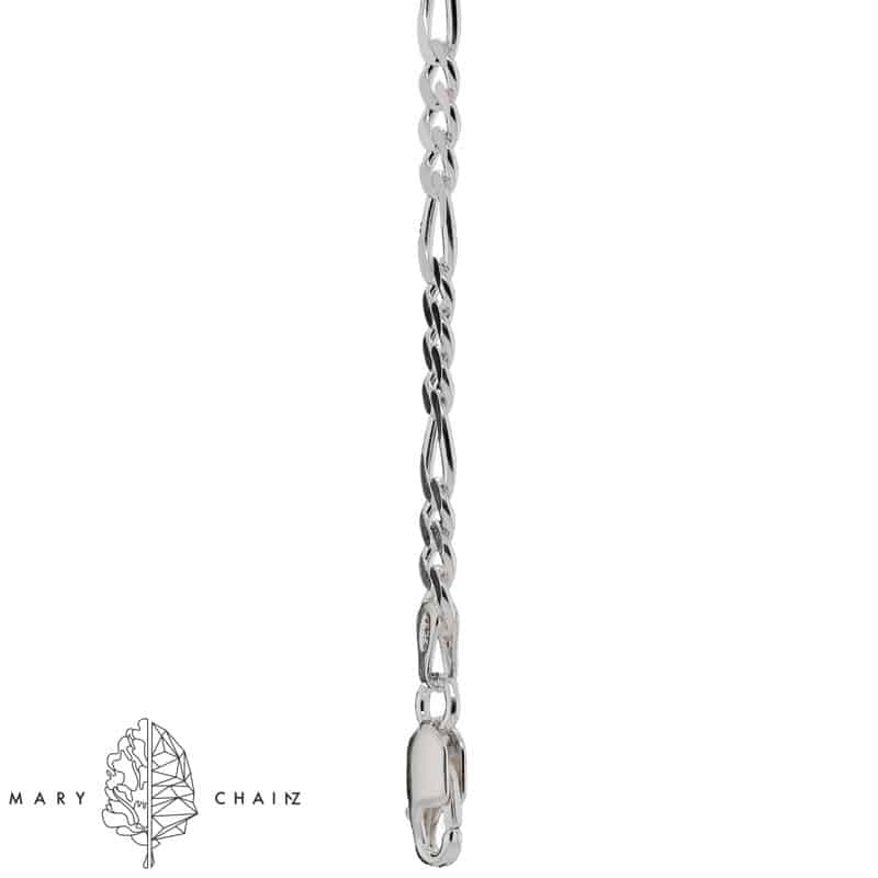 Figarokette - 925 Silber