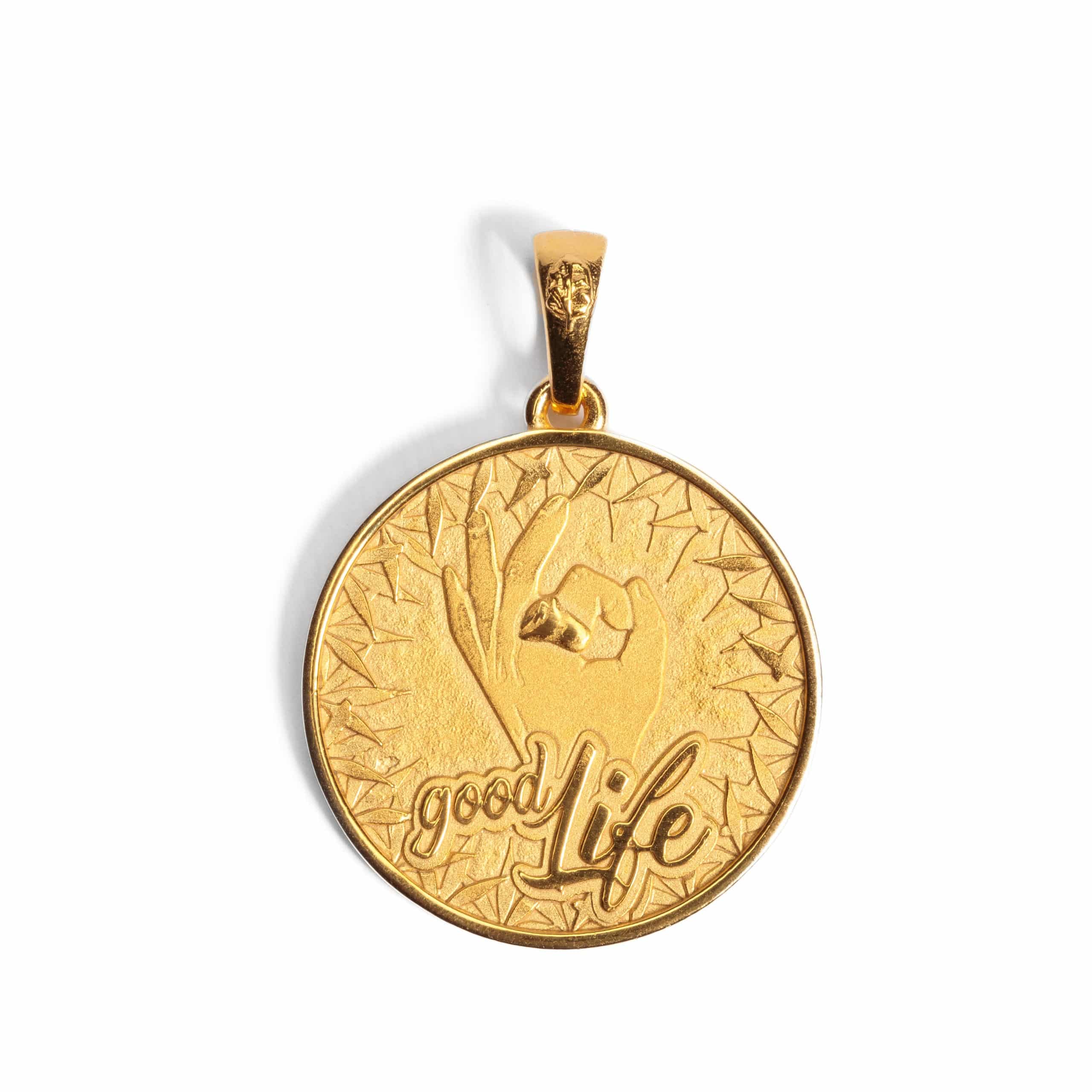 GoodLife Logo 925 Sterlingsilber - 24K plattiert