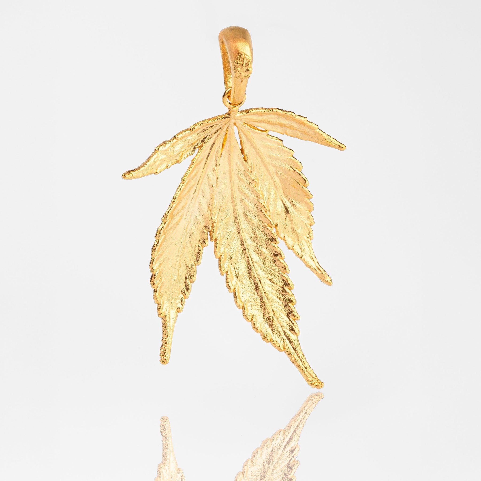 Studio 54 Blatt - Silber rhodiniert